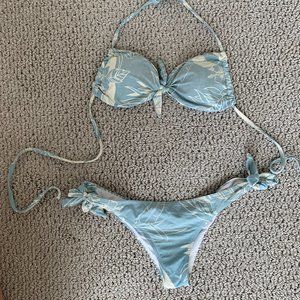 Billabong Blue floral bikini
